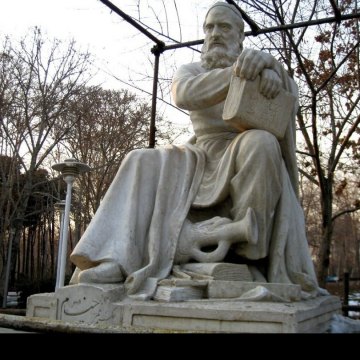 نصب أول تمثال للشاعر الایرانی عمر الخیام فی روسیا