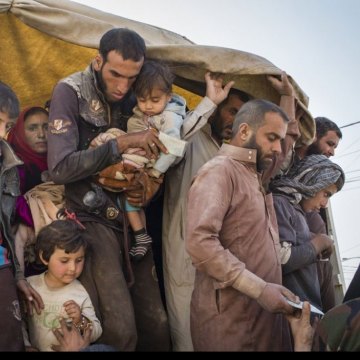 الیونیسف: نزوح 9,700 طفل منذ بدء عملیات الموصل