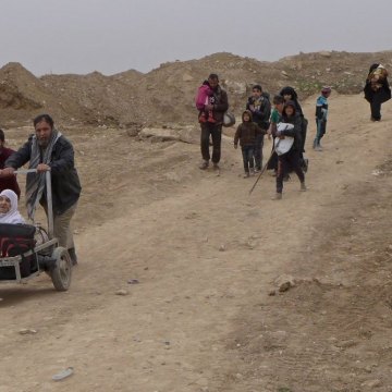 الیونیسف: أکثر من مئتی ألف طفل معرضون لخطر جسیم فی مدینة الموصل القدیمة