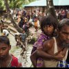  الامهات-الایرانیات-بصحبة-اطفالهن-ینظمن-وقفة-احتجاجیة-ضد-المجازر-فی-میانمار - غرق 11 طفلا من الروهینجا أثناء هروبهم من العنف فی میانمار