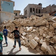  حلب - سوریا: ینبغی إنهاء الهجمات غیر المشروعة من جانب جماعات المعارضة المسلحة فی غرب مدینة حلب
