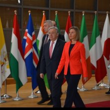  برنامج-الأمم-المتحدة - أنطونیو غوتیریش: یجب أن یمثل مؤتمر بروکسل لحظة حقیقة لزیادة دعم ضحایا النزاع السوری والدول المجاورة
