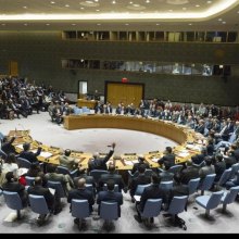  مجلس-الامن - مجلس الأمن یدین الهجوم الإرهابی فی منطقة الراشدین بمدینة حلب السوریة