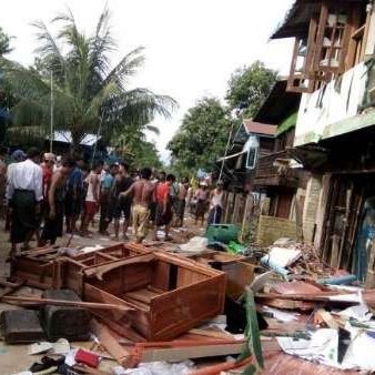 بودائیان تندرو یک مسجد مسلمانان روهینگیا را تخریب کردند