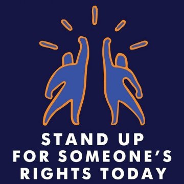 امروز برای دفاع از حقوق یک فرد به پا خیزید