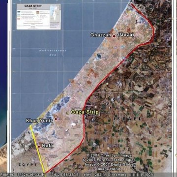 مرزهای نوار غزه توسط ارتش رژیم صهیونیستی مسدود شد