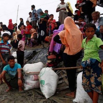 ۲۰۰ هزار پناهجوی روهینگیا در انتظار پناهگاهی امن هستند