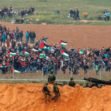 شهادت ۱۸۳ فلسطینی در غزه