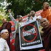  حقوق-بشر-سازمان-ملل-ناظران-مستقل-از-بررسی-کشتار-مسلمانان-روهینگیا-محرومند - بان کی مون خواستار افتتاح دفتر حقوق بشر در میانمار شد
