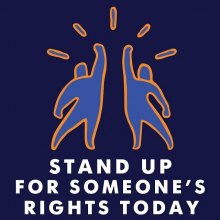  روز-جهانی-حقوق-بشر - امروز برای دفاع از حقوق یک فرد به پا خیزید