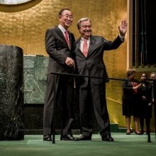  آنتونیو-گوترش - آغاز به کار دبیر کل جدید سازمان ملل در دوره ای پرچالش