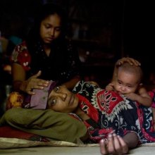  مسلمانان-میانمار - زنان و کودکان مسلمان میانمار، زیرتیغ آتش نظامیان