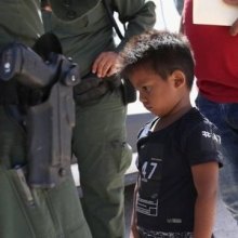  کودکان-مهاجر - جدا کردن کودکان مهاجران غیرمجاز