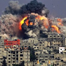  - حمله جنگنده‌های رژیم صهیونیستی به غزه