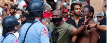  سیاه-پوستان - واکنش جامعه جهانی به واکنش‌های خشونت‌بار پلیس آمریکا در قبال سیاه‌پوستان