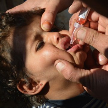 More than 350,000 children vaccinated against polio in hard to reach areas of Syria – UN