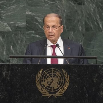Countering extremism in Middle East requires socio-economic measures, Lebanese leader tells UN