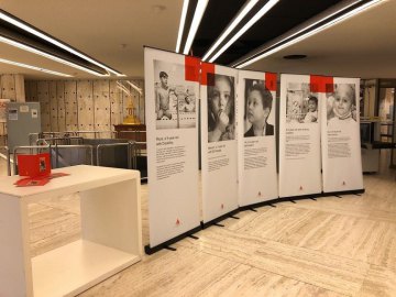 Sick Iranian Children’s Suffering Exhibition at the United Nations