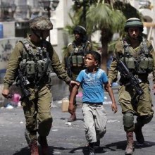  violence - 450 Palestinian children held in Israeli jails