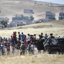  Syria-refugees - Turkish border guards 'kill 11 Syrian refugees' in indiscriminate shooting