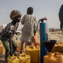  children - Children in countries facing famine threatened by lack of water, sanitation – UN agency