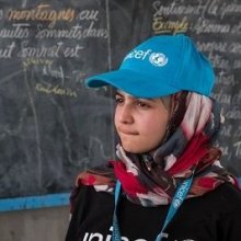  UNICEF - In historic first, UNICEF appoints Syrian refugee Muzoon Almellehan as Goodwill Ambassador