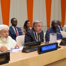  Hate-speech - Faith central to hope and resilience, highlights UN chief, launching initiative to combat atrocities