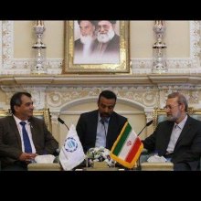  Peace - Iran always backs talks over military action: Larijani