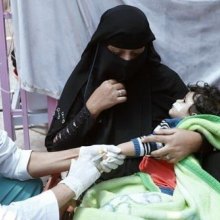  Cholera - Saudi-led coalition responsible for 'worst cholera outbreak in the world' in Yemen: researchers