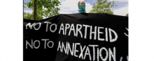  international-community - No to Apartheid, no to Annexation